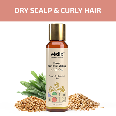 Vanya Root Stimulating Ayurvedic Hair Oil
